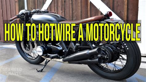 How to Hotwire a Motorcycle: A Journey into the Art of Mechanical Rebellion