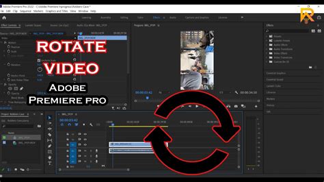 How to Rotate Video on Premiere Pro: A Comprehensive Guide